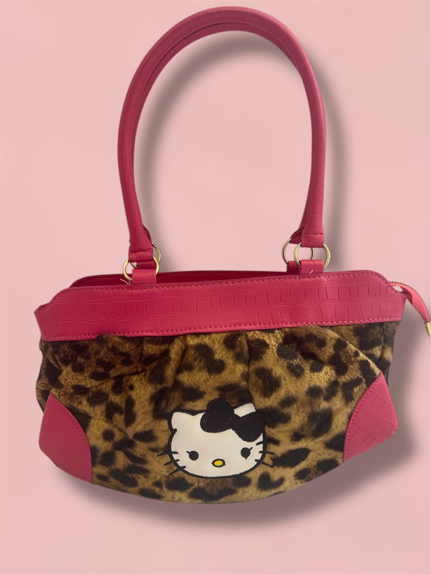 hello kitty leopard shoulder bag 🐆💖