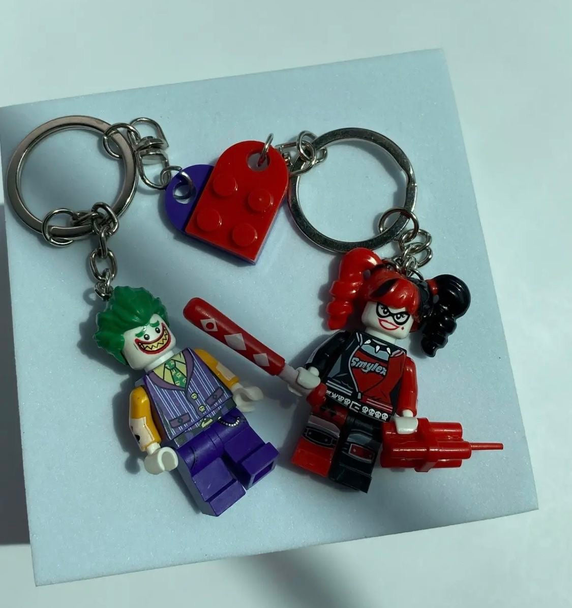 Joker x Harley Matching keychains (2 pcs)