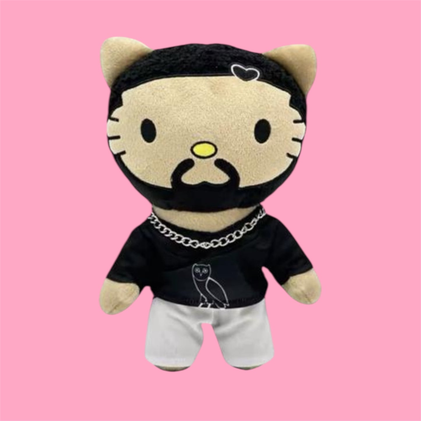 drake hello kitty plush