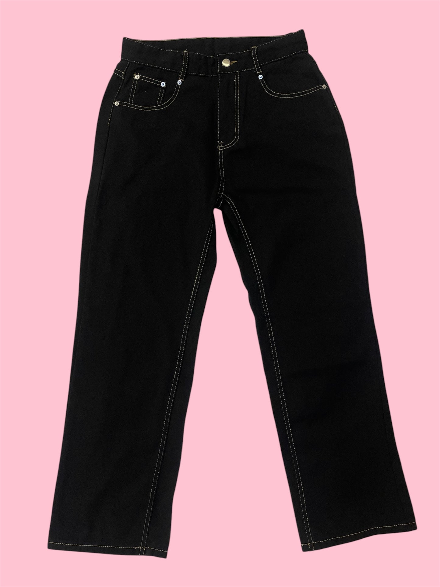 hello kitty black jeans