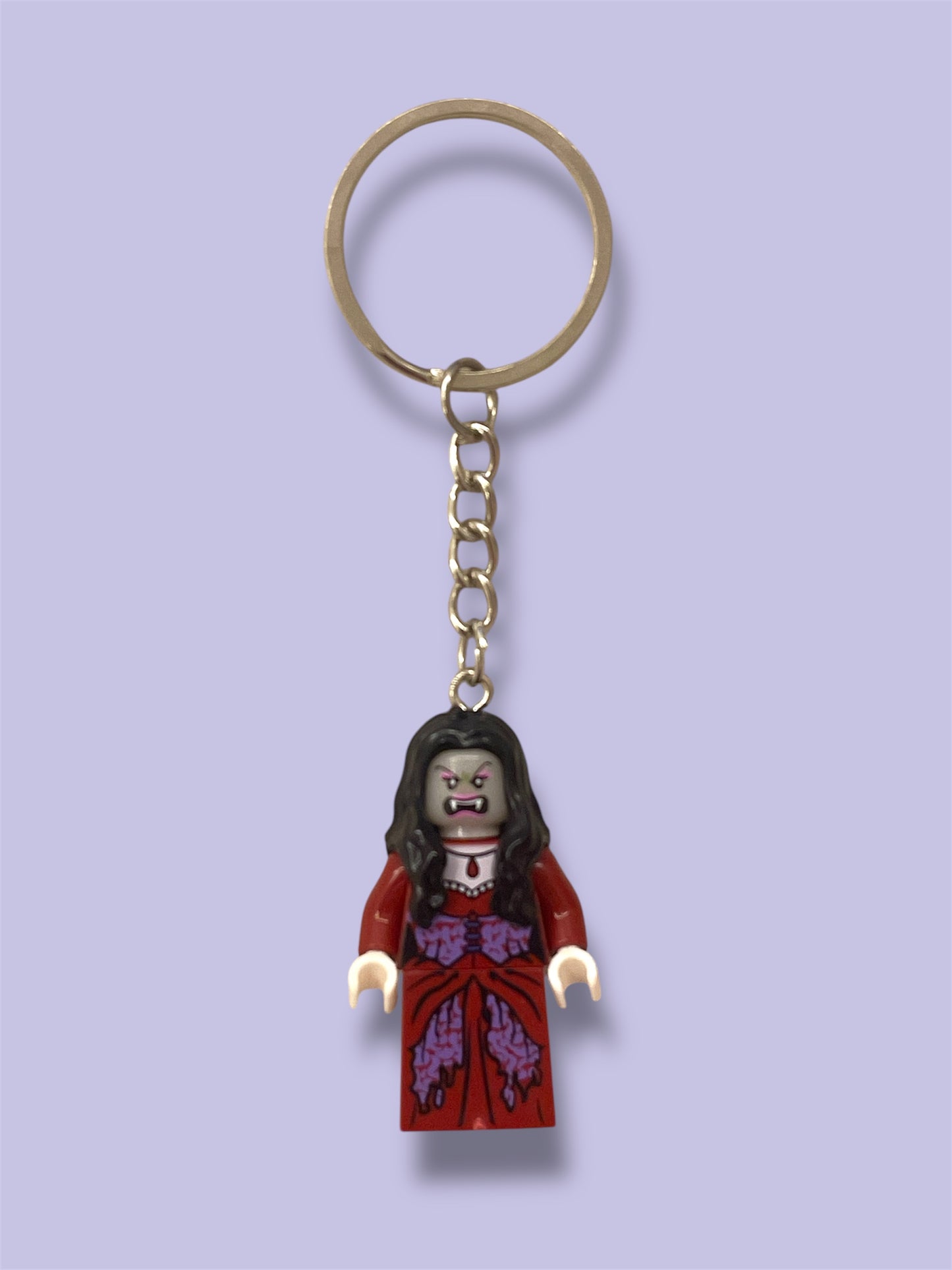 vampire lego keychain