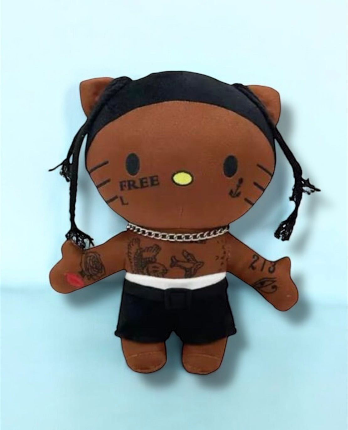 travis scott hello kitty plush