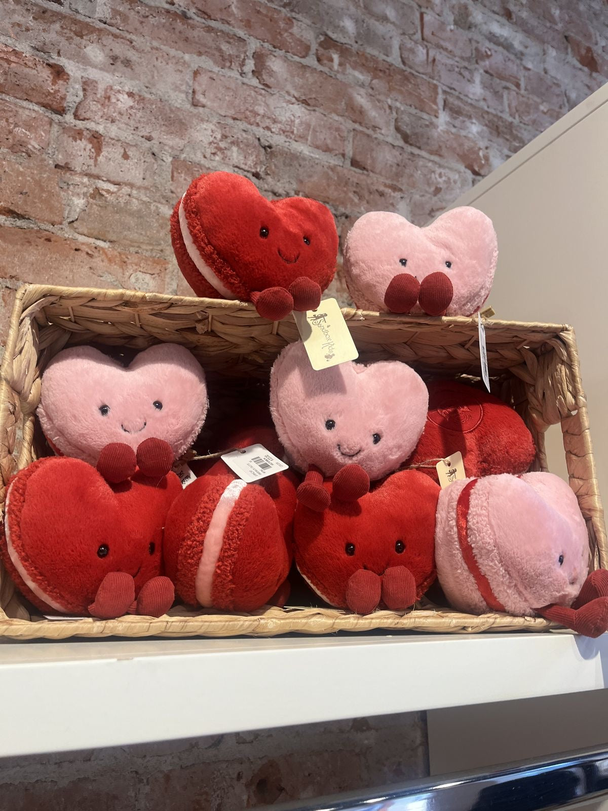 heart macaron jellycats