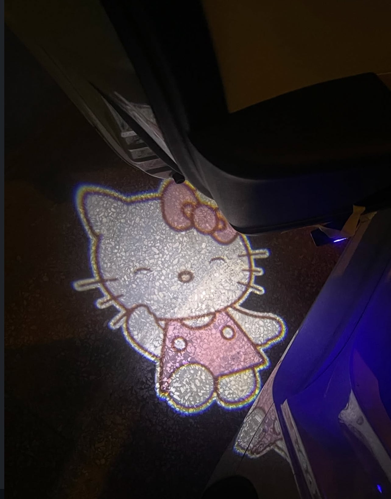 hello kitty car projector