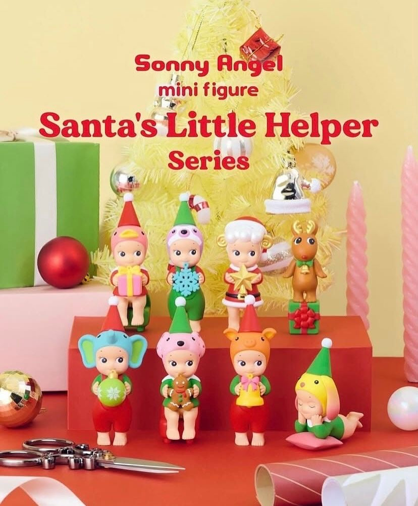 original sonny angel figures (santa’s little helper series)