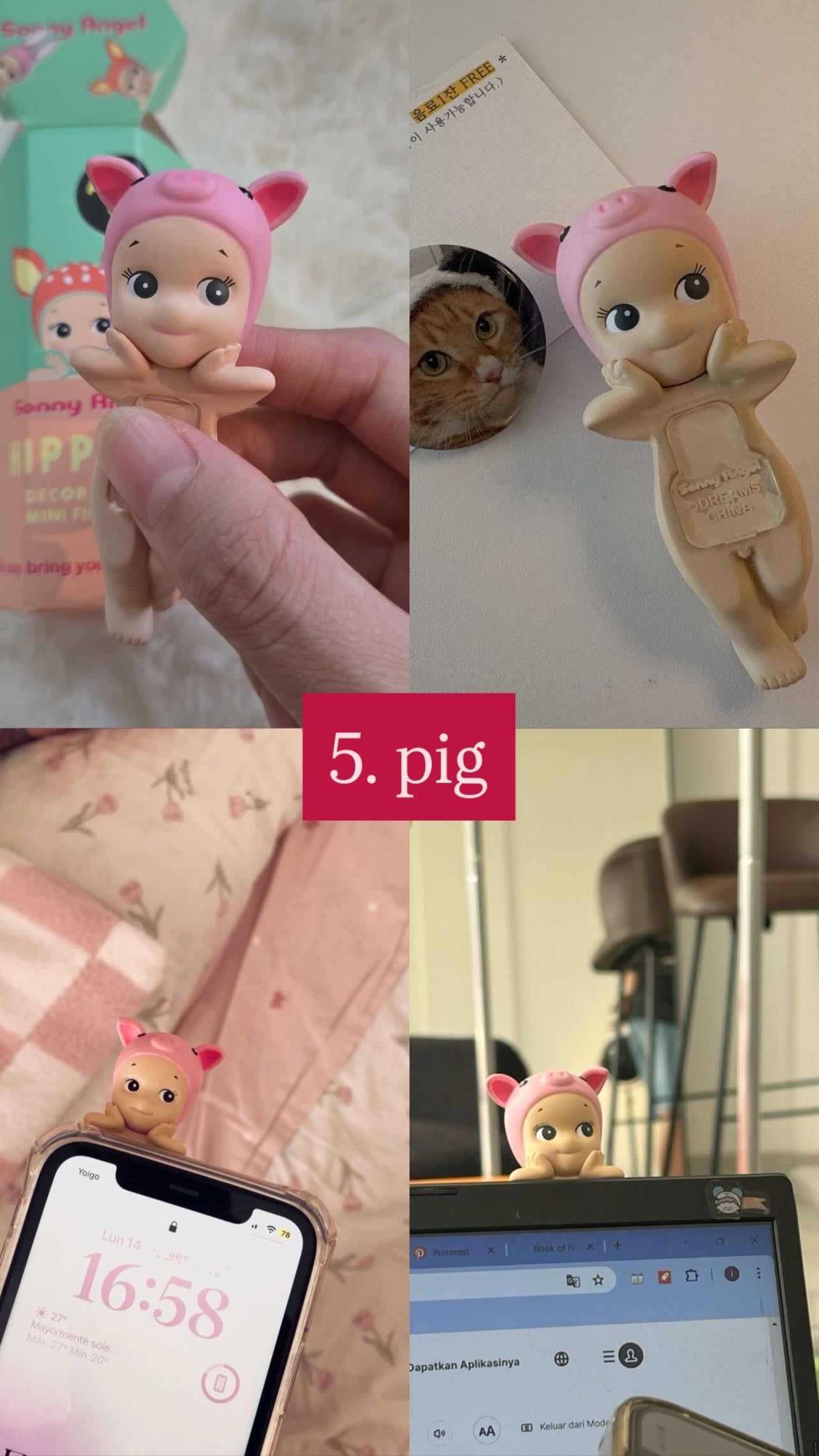 original & master copy sonny angels animal series ( 1 random box)