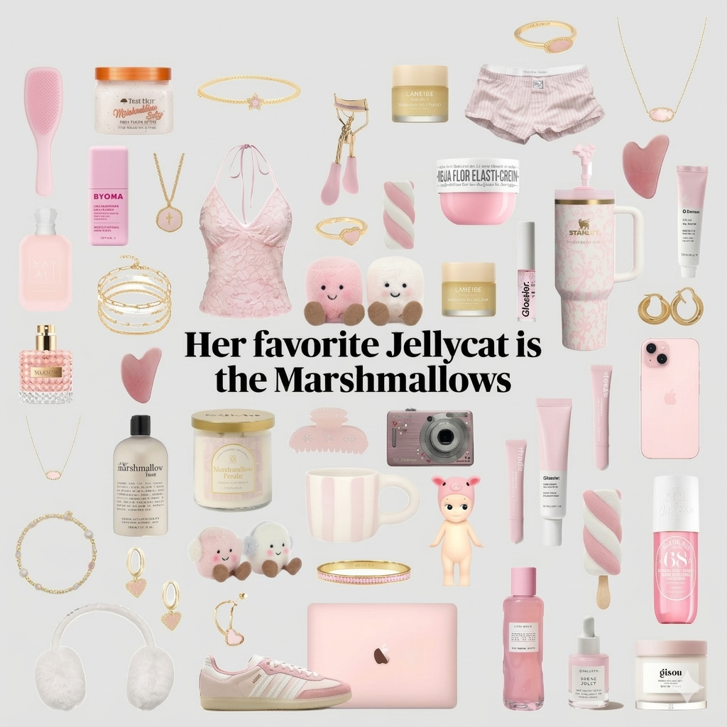 jellycat marshmallow keychain