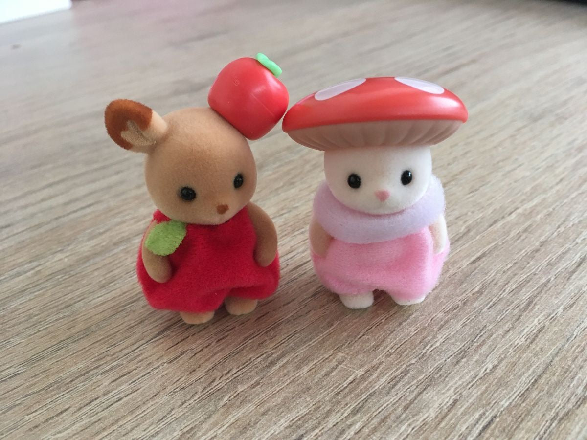 original sylvanian families- baby forest costume series 🍎🌳