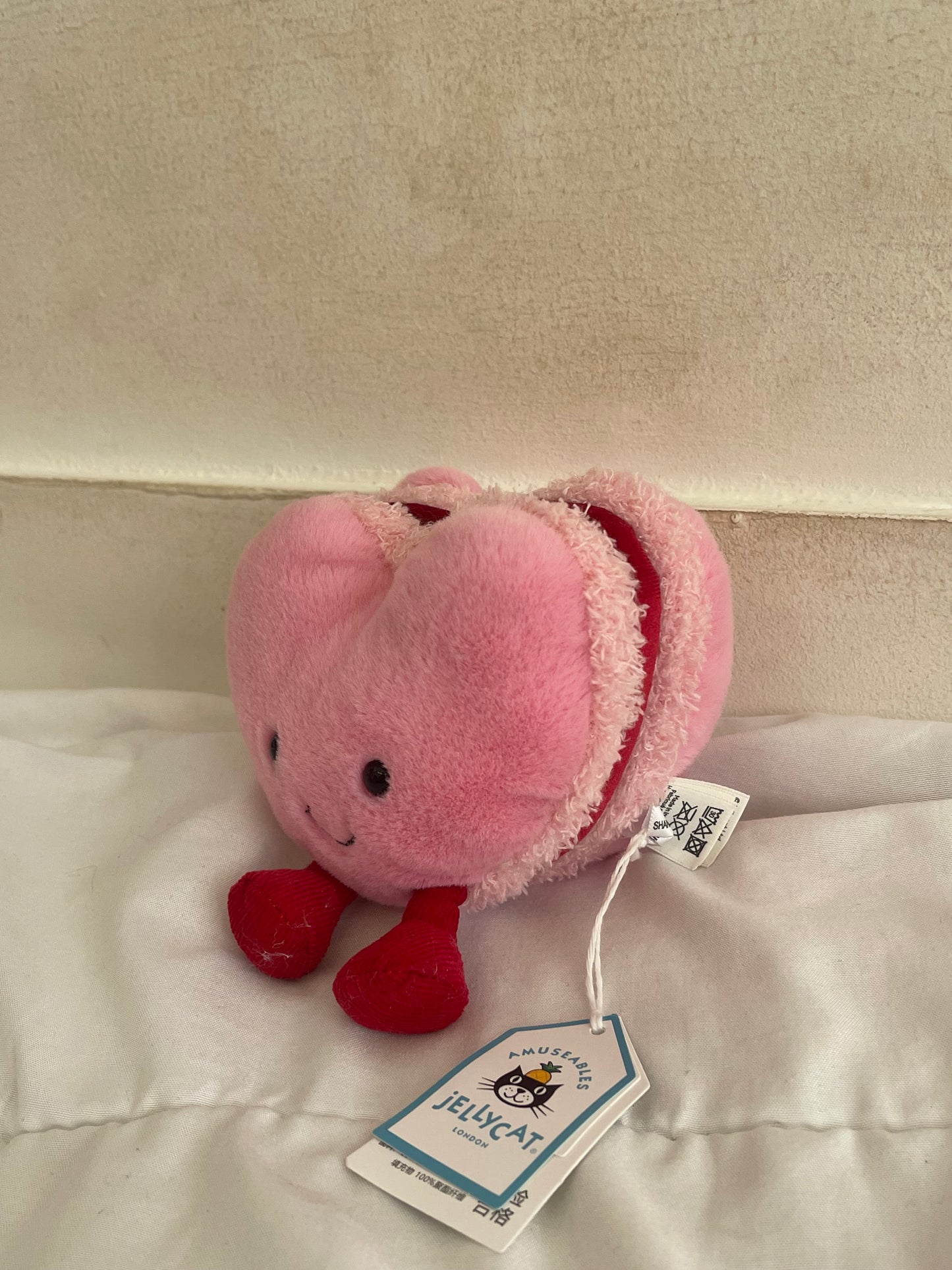 heart macaron jellycats