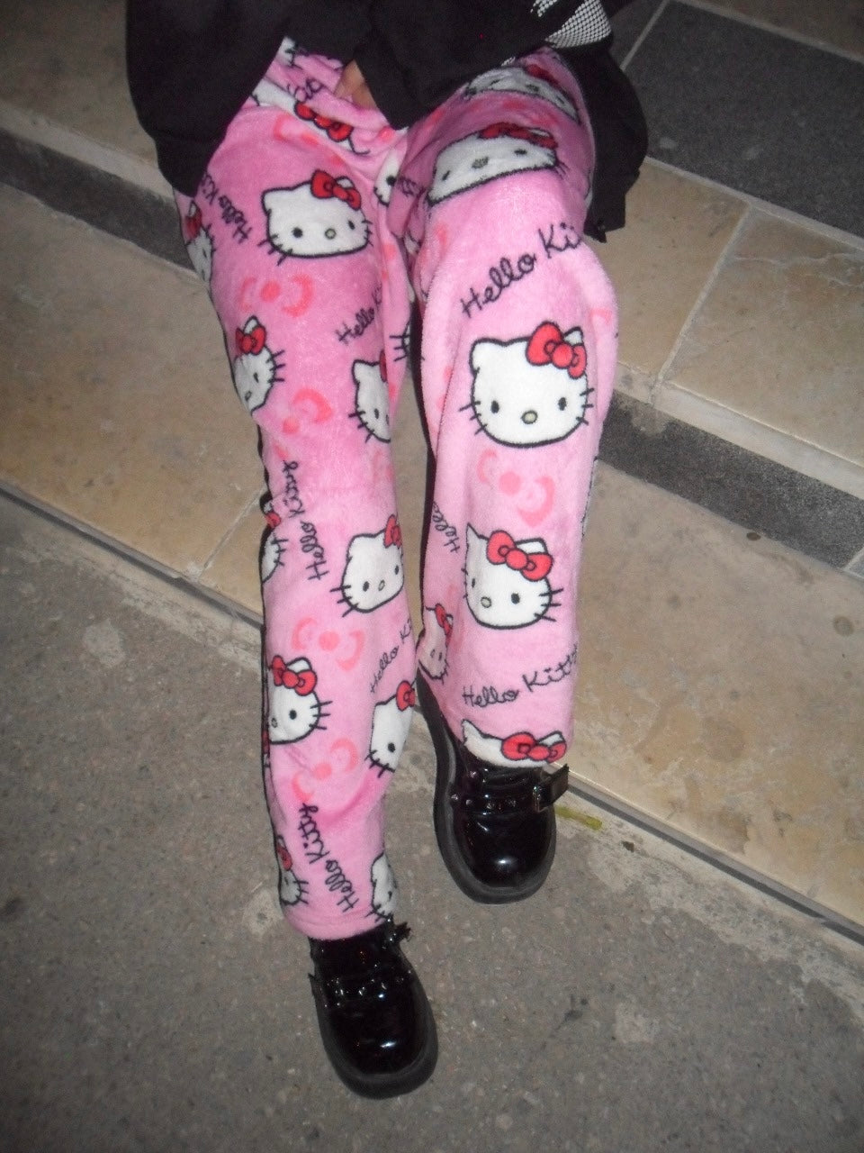hello kitty pink pants