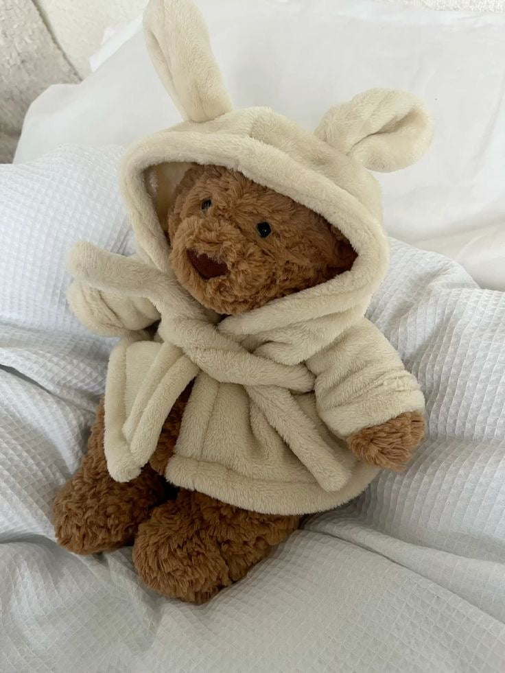 jellycat bathrobe bartholomew bear 🛁🫧