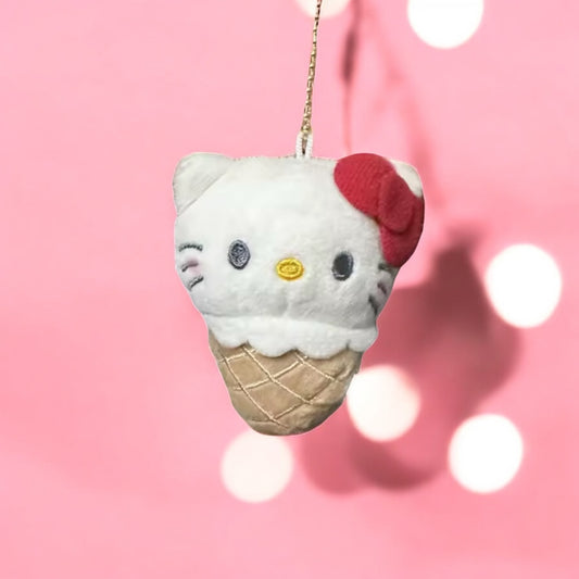 hello kitty ice cream keychain 🍨