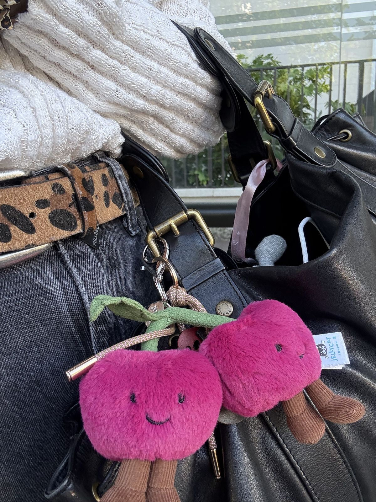 Jellycat Amuseable Cherry Keychain