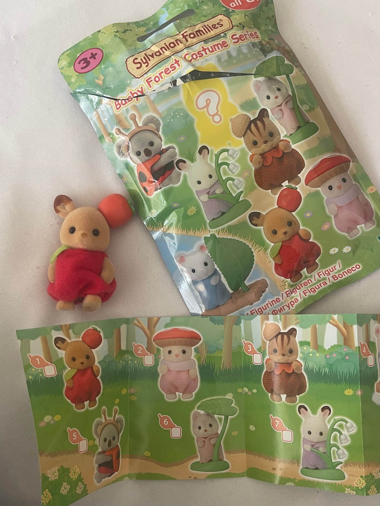 original sylvanian families- baby forest costume series 🍎🌳