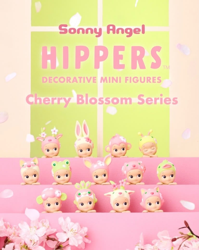 original sonny angels- cherry blossom hippers series
