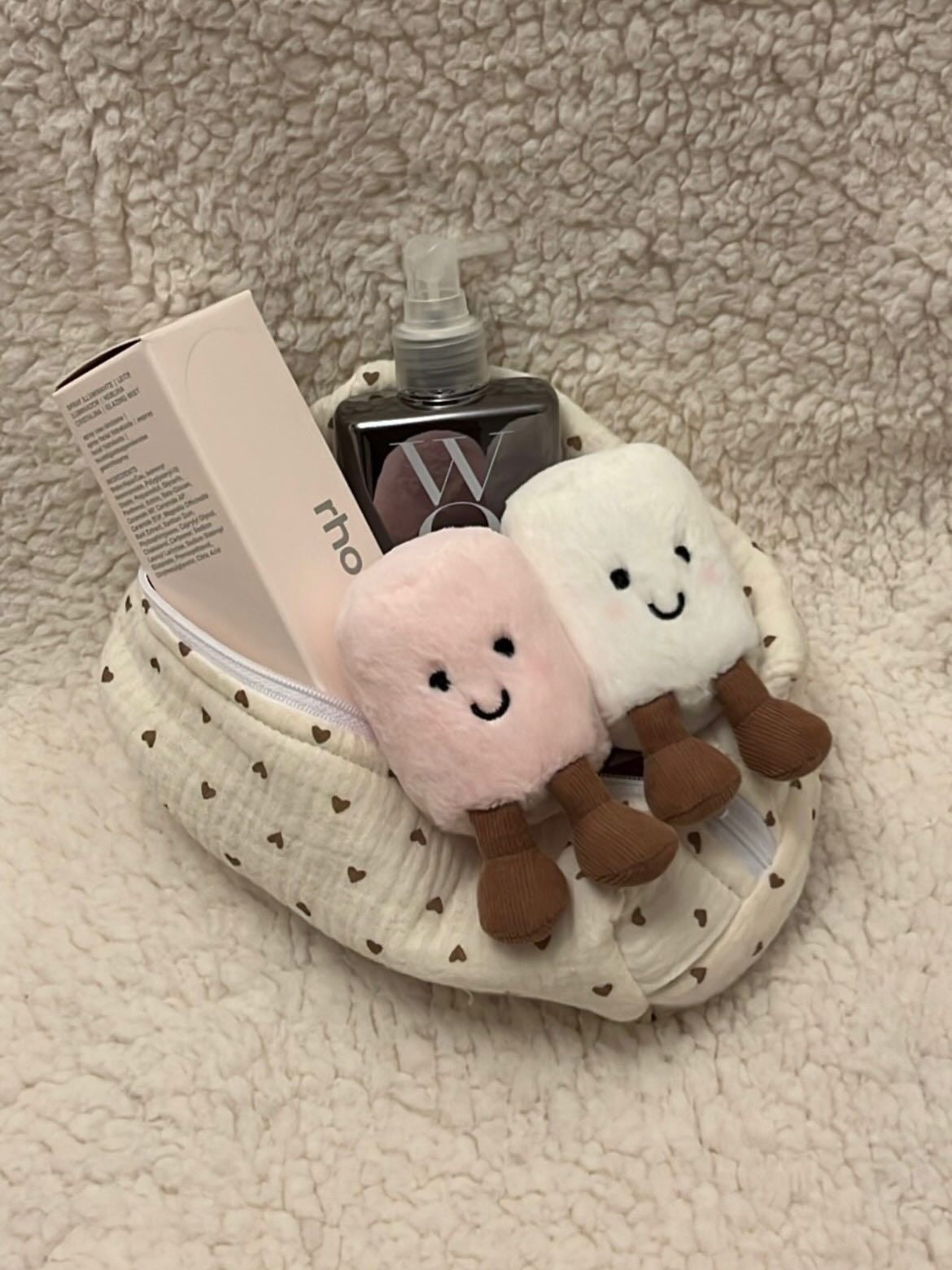 jellycat marshmallow keychain