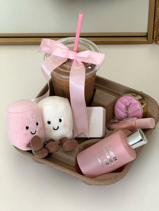 jellycat marshmallow keychain