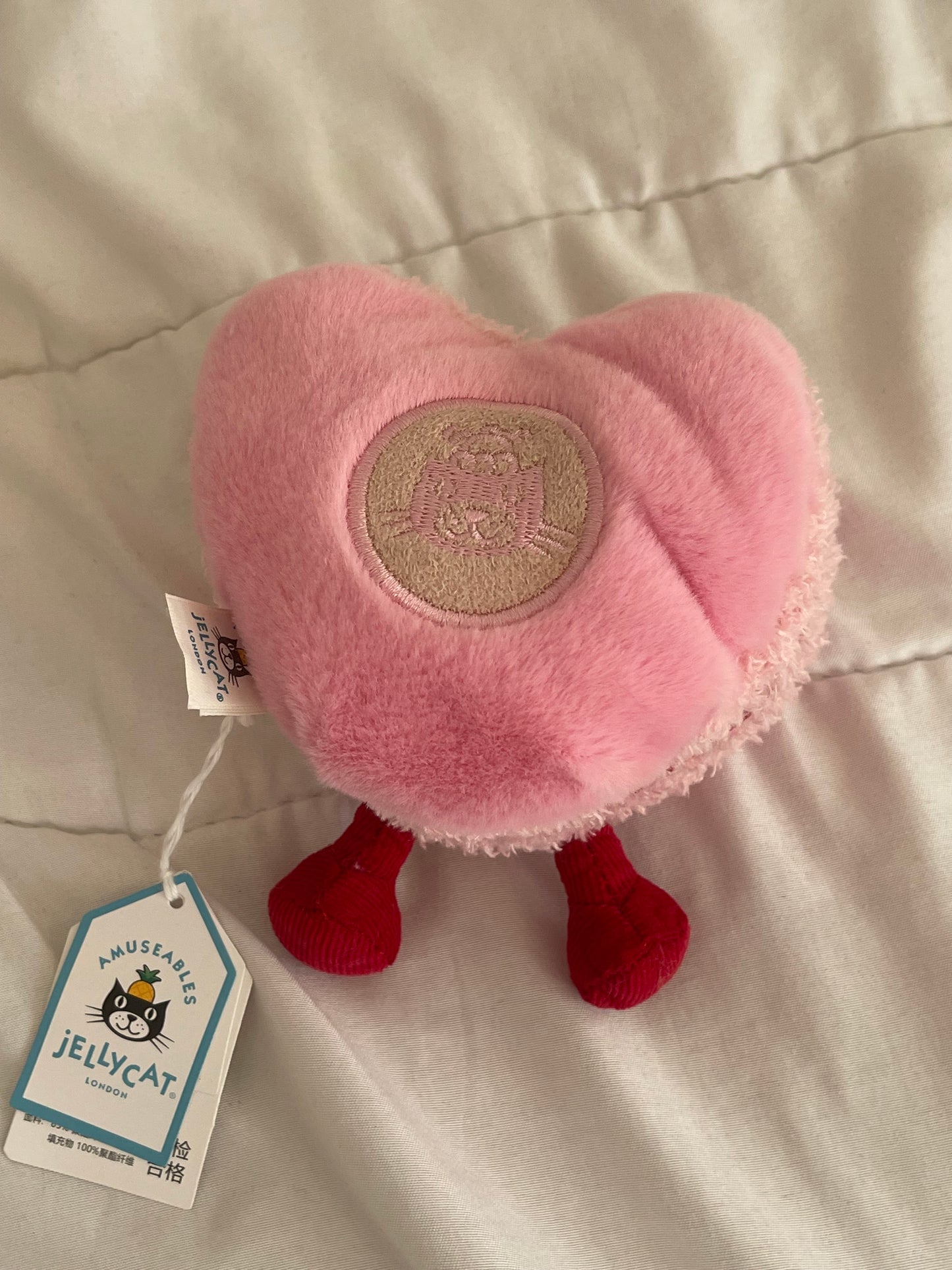 heart macaron jellycats