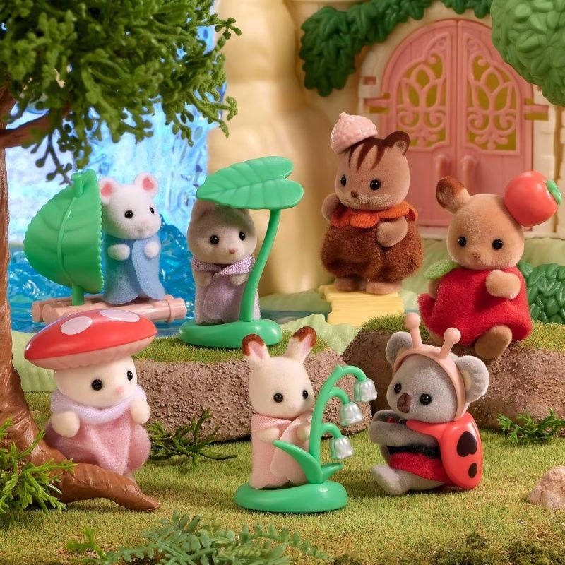 original sylvanian families- baby forest costume series 🍎🌳