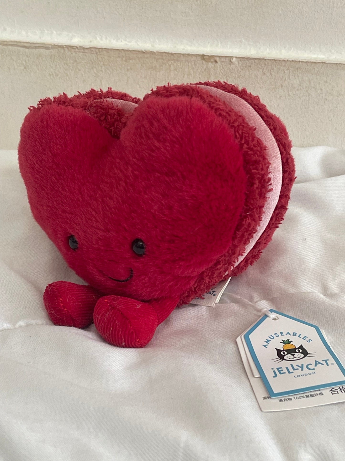 heart macaron jellycats