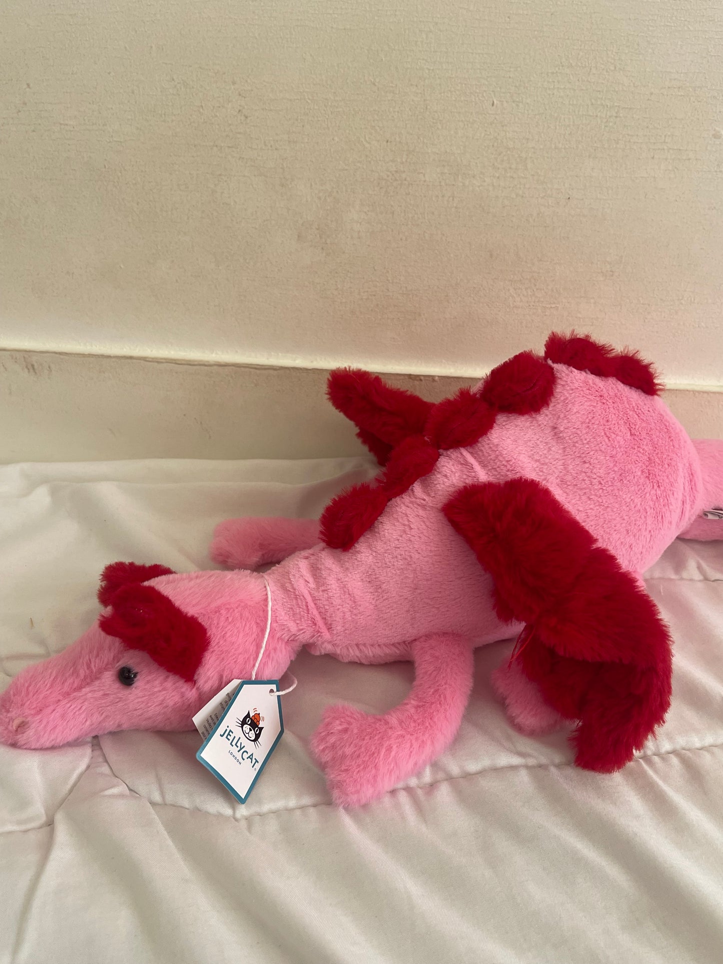 heart dragon jellycat valentine limited edition