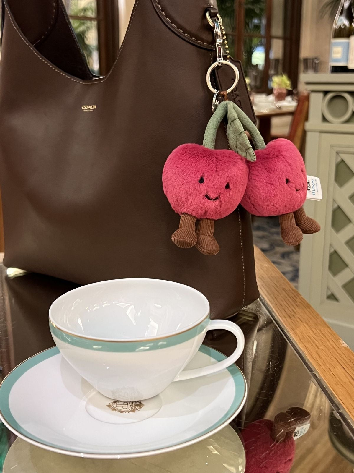 Jellycat Amuseable Cherry Keychain
