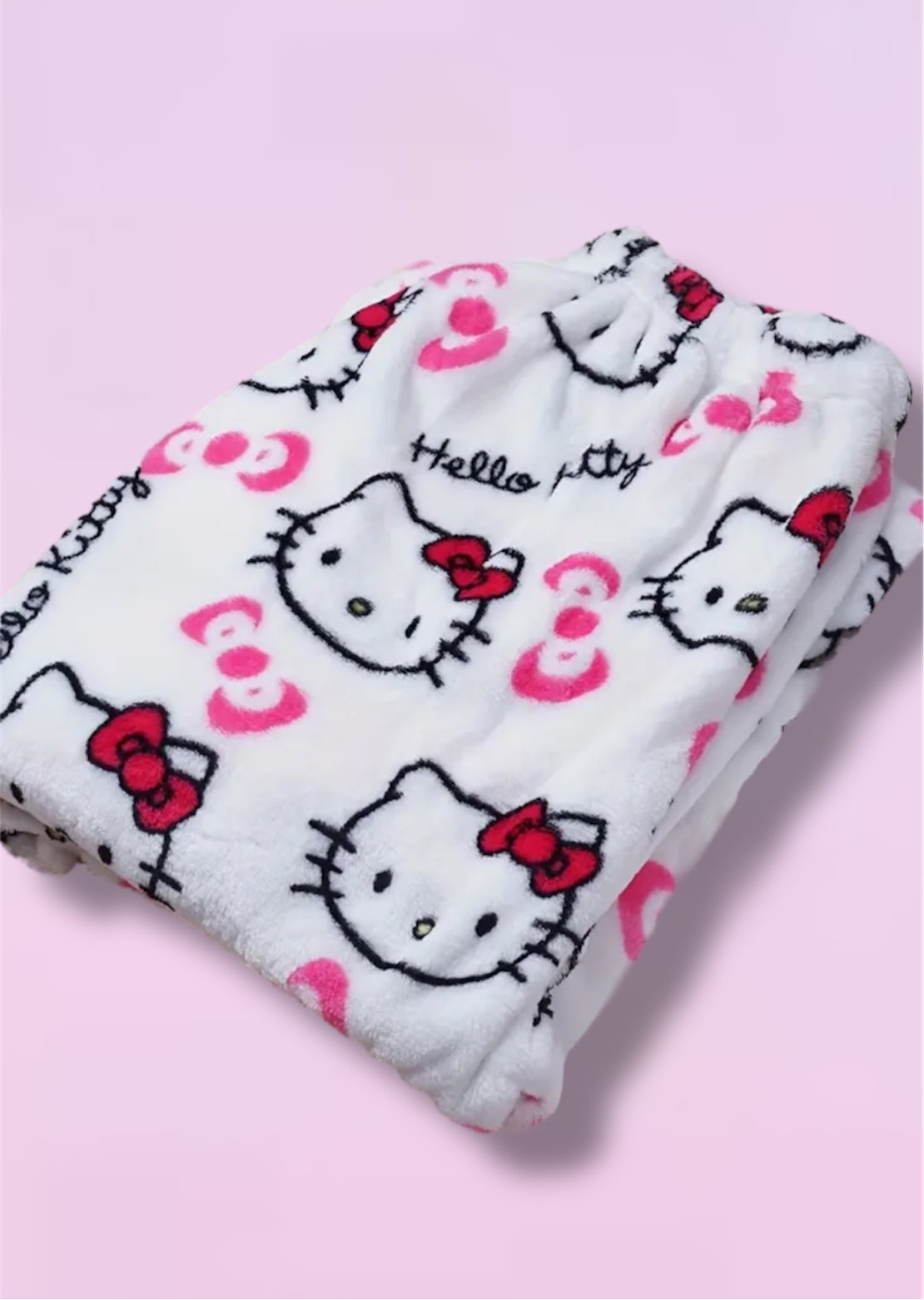 hello kitty white pj pants