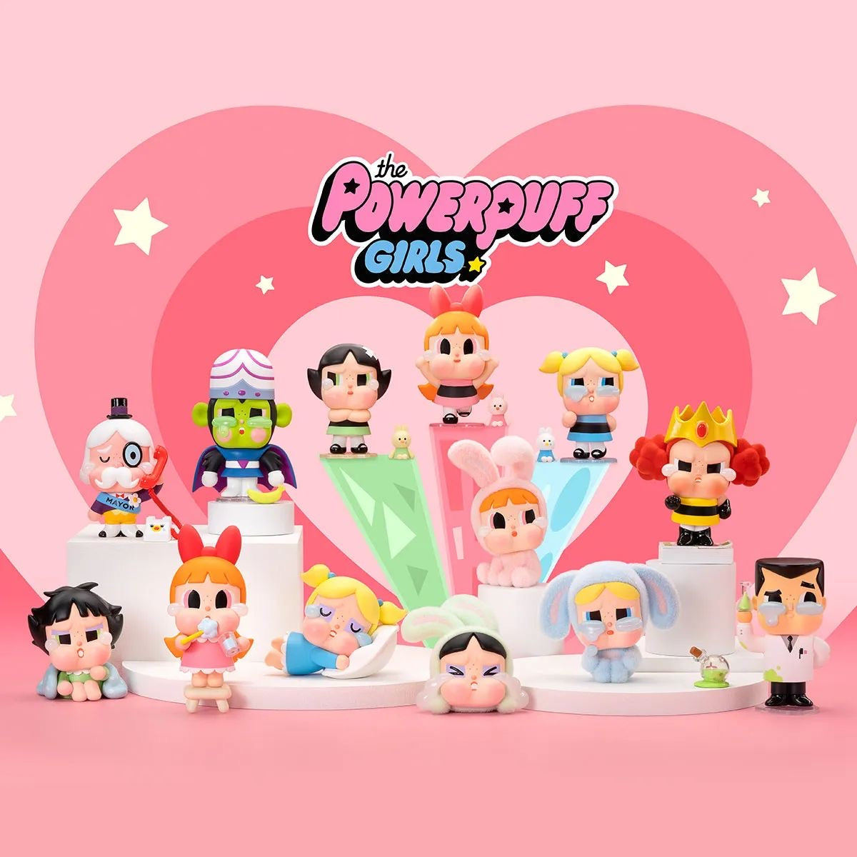 crybaby x powerpuff girls figure ( 1 blind box)
