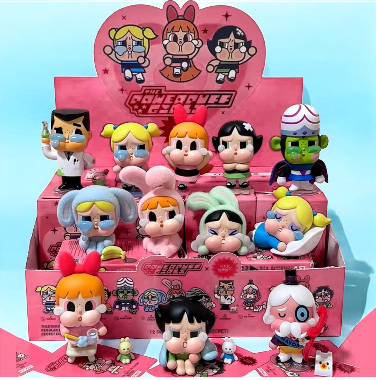 crybaby x powerpuff girls figure ( 1 blind box)