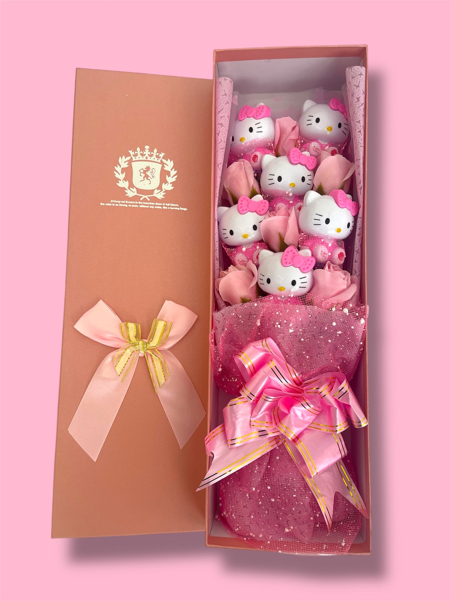 hello kitty flower bouquet