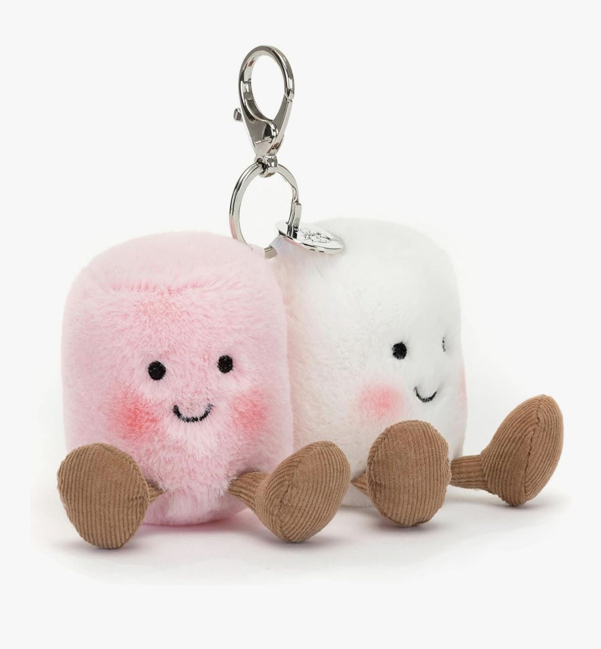 jellycat marshmallow keychain