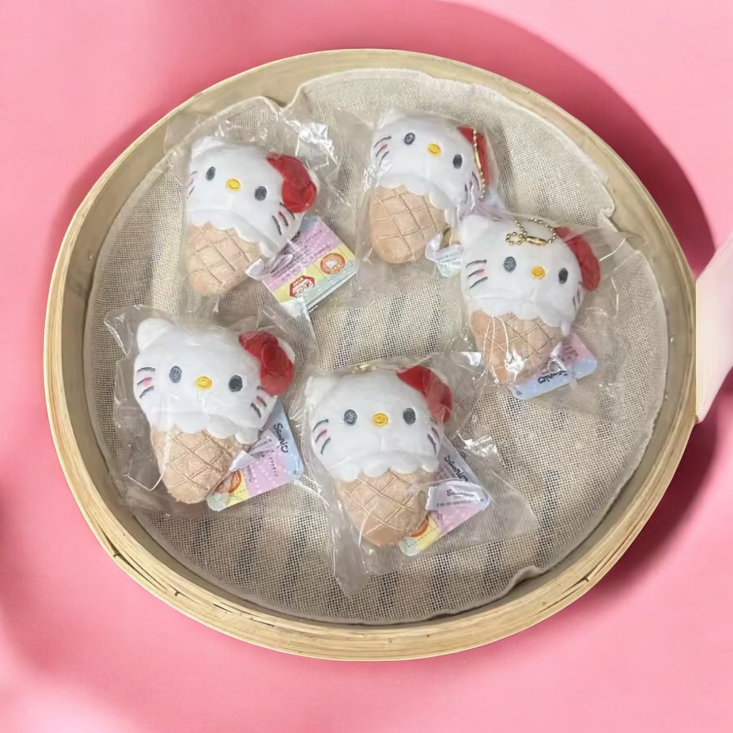 hello kitty ice cream keychain 🍨