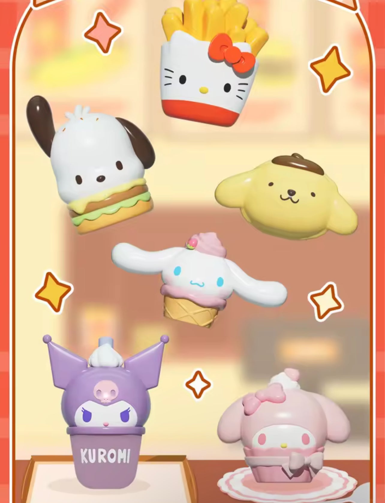 sanrio food blind bag