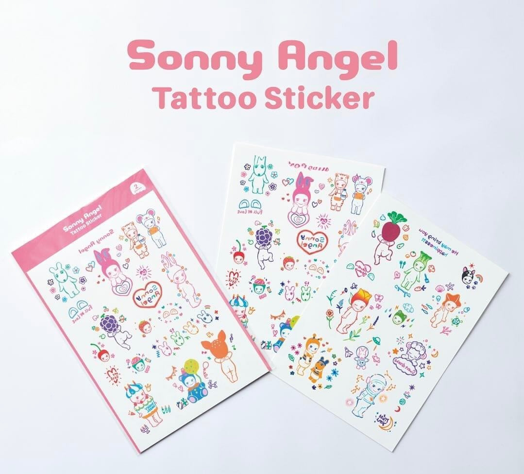 sonny angel tatto sticker - original (2 sheets)