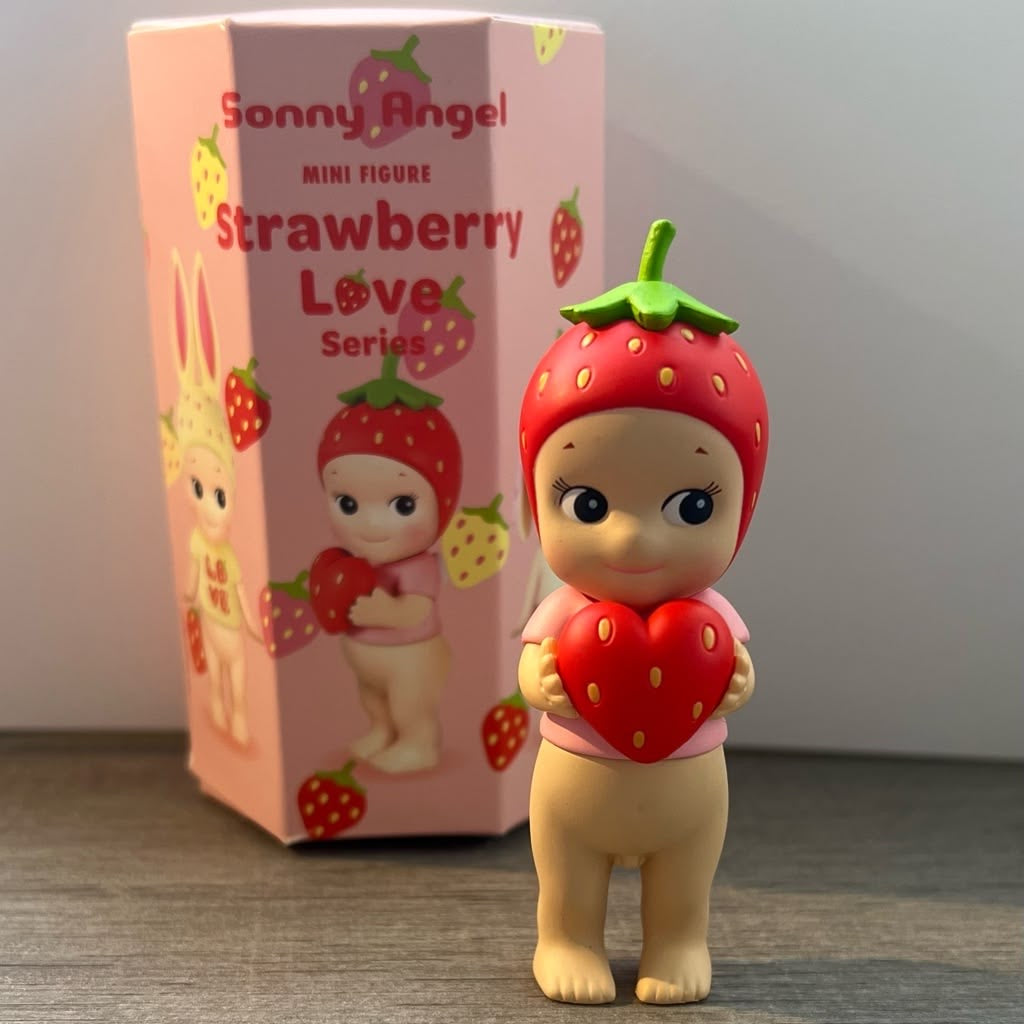 original sonny angel- strawberry love series (1 blind box)