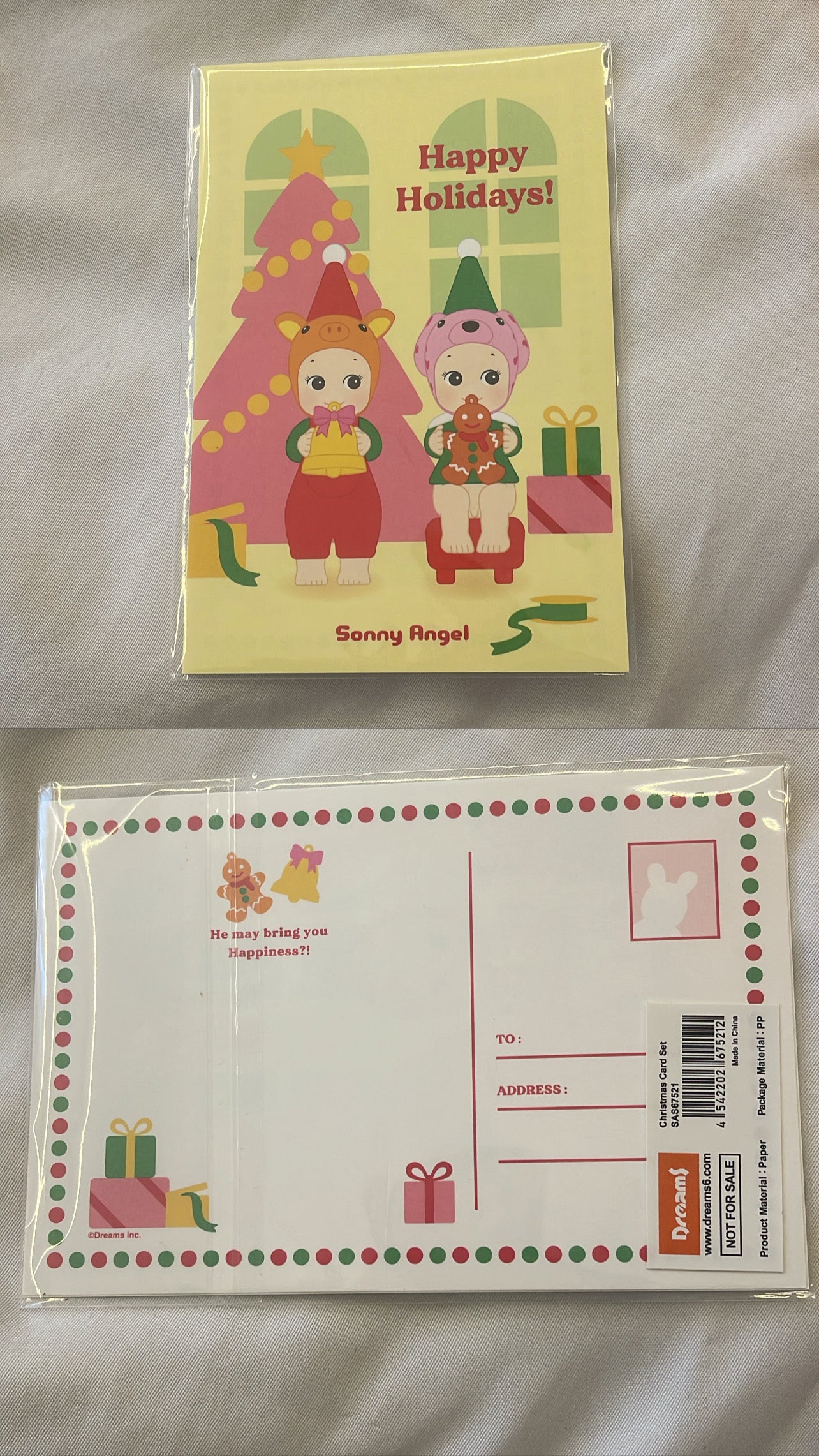 original sonny angel figures (santa’s little helper series)