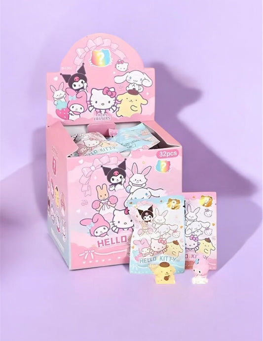 sanrio erasers blind bag