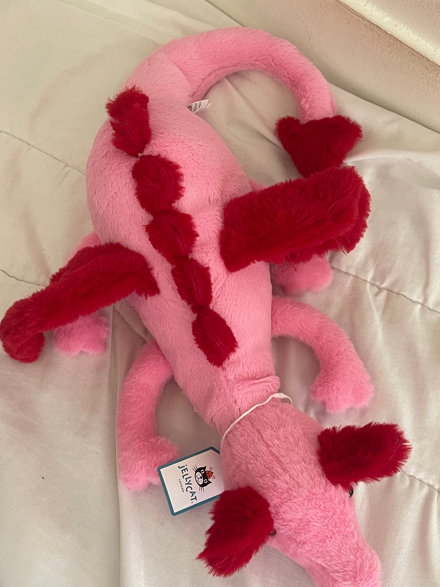 heart dragon jellycat valentine limited edition