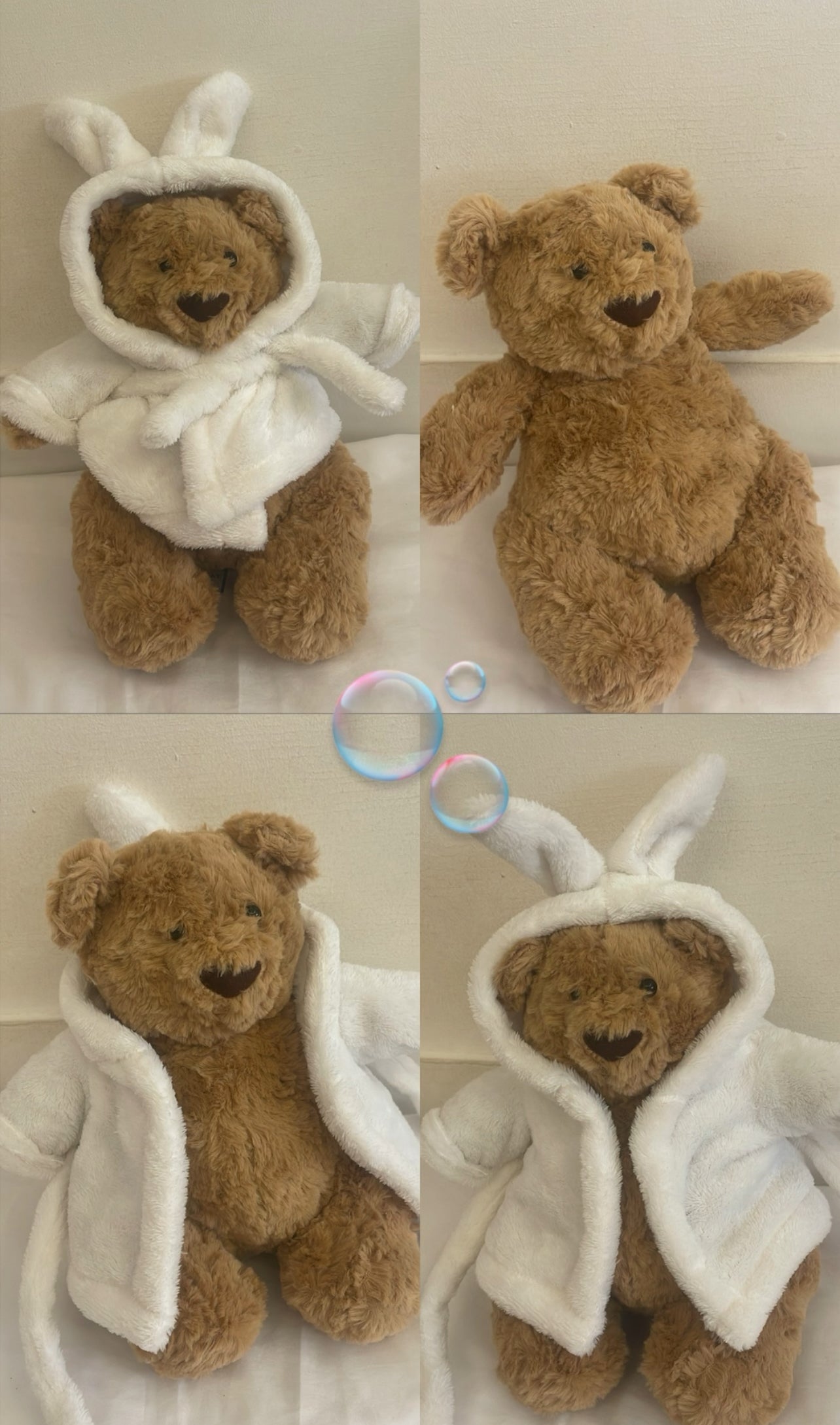 jellycat bathrobe bartholomew bear 🛁🫧