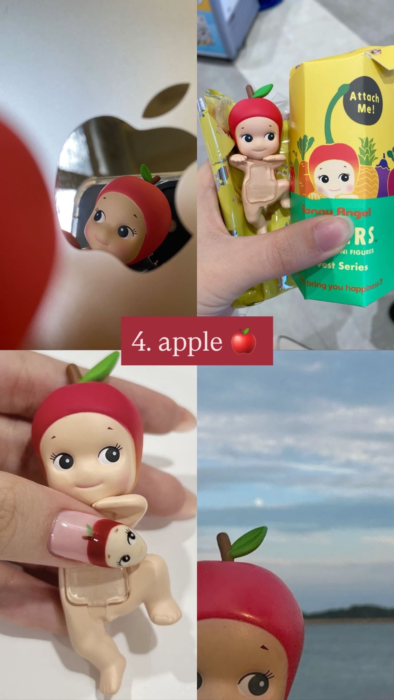 original & master copy sonny angels harvest series 🍎 (hippers)