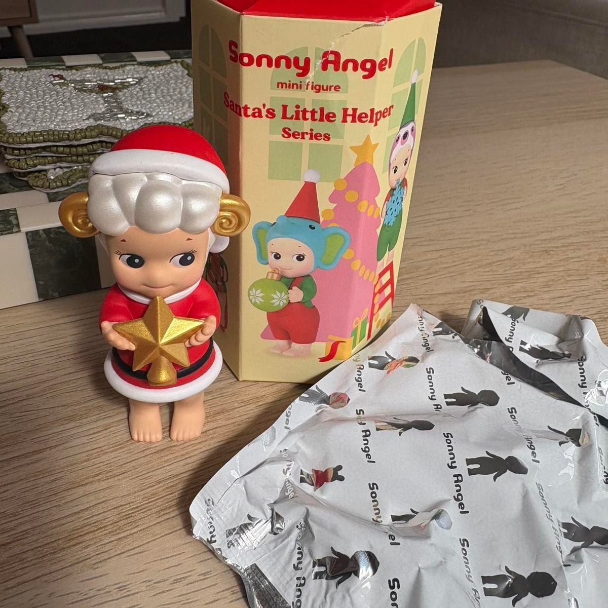 original sonny angel figures (santa’s little helper series)