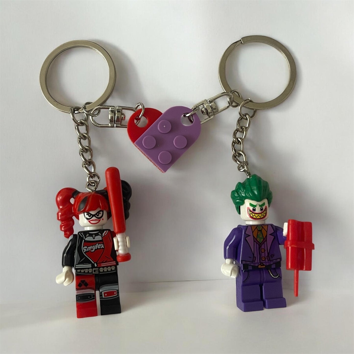 Joker x Harley Matching keychains (2 pcs)