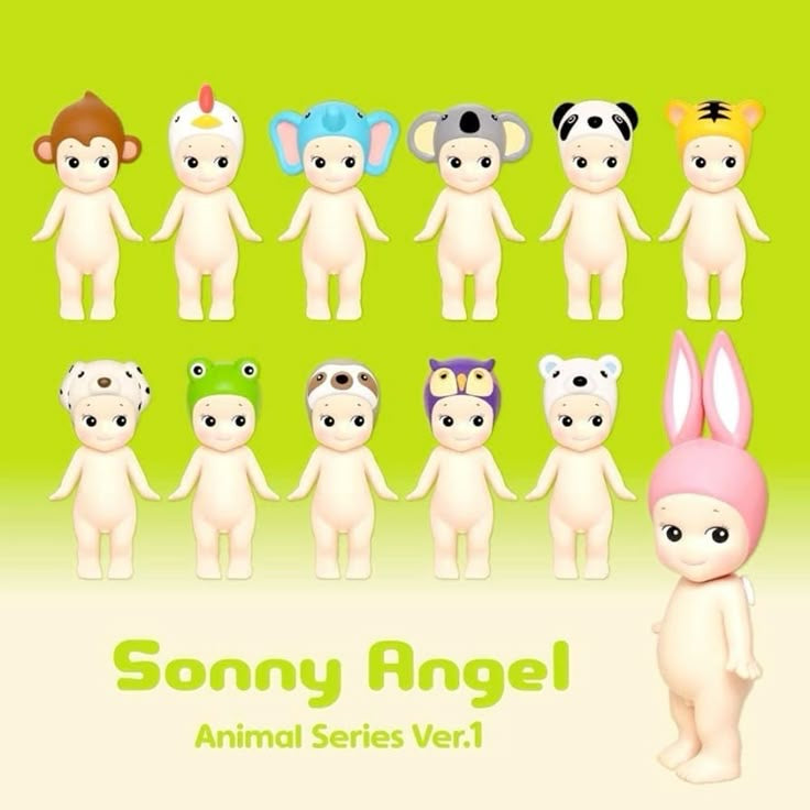 sonny angels 🐰 animal series (hippers)