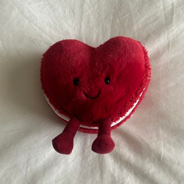 heart macaron jellycats