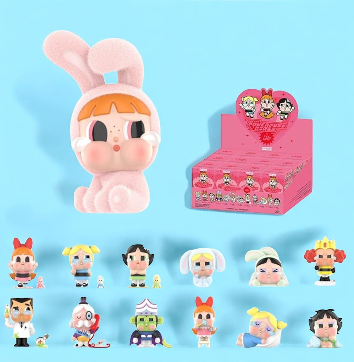 crybaby x powerpuff girls figure ( 1 blind box)