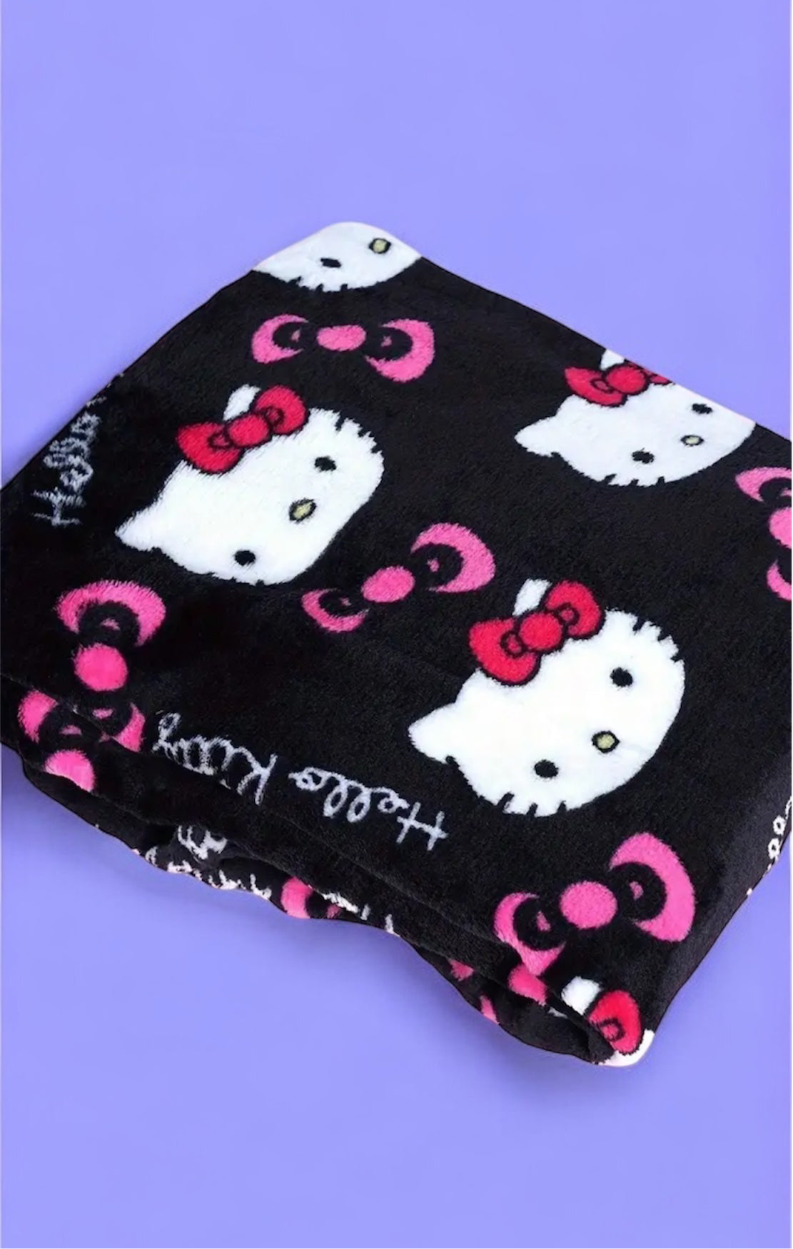hello kitty black pj pants