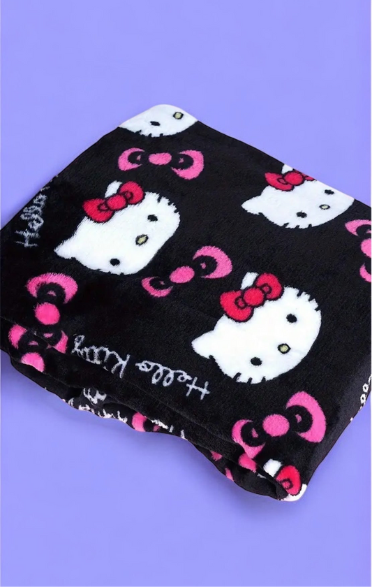 hello kitty black pj pants