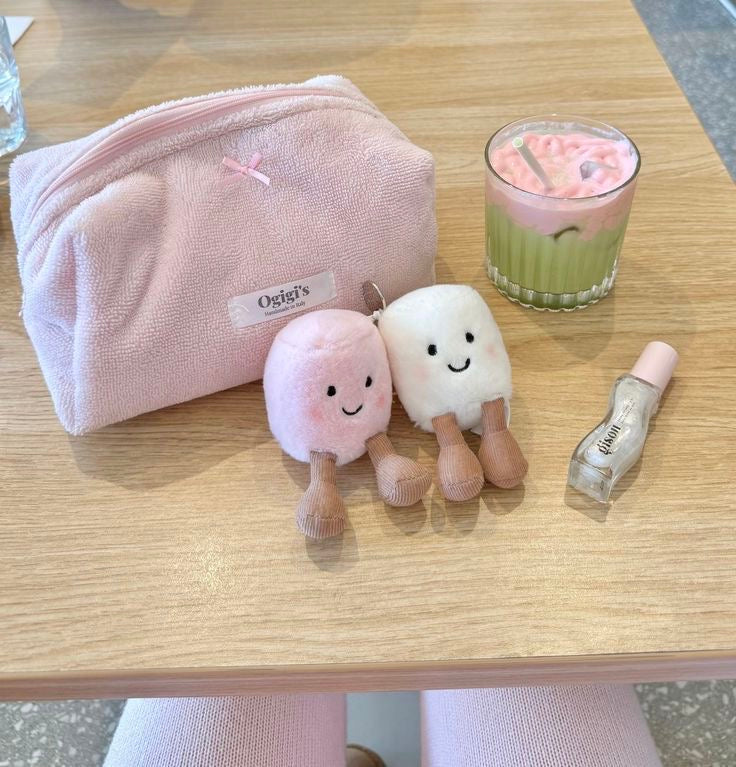 jellycat marshmallow keychain