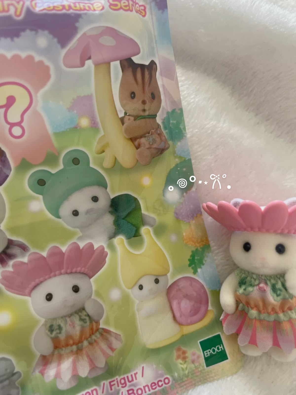 original sylvanian families- baby woodland fairy costume series