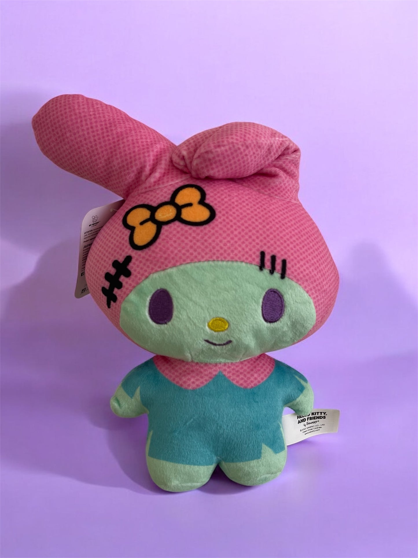 my melody halloween zombie plush - original sanrio
